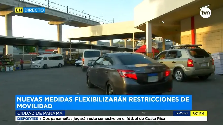 Flexibilizan medidas de restricción de movilidad