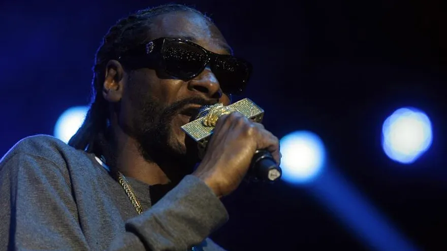 El rapero estadounidense Snoop Dogg.