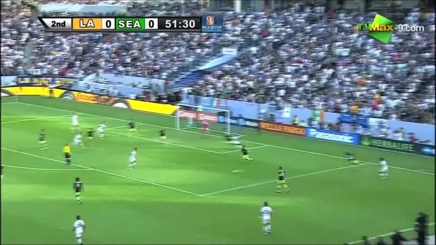Gol de LA Galaxy 1-0 sobre Seattle