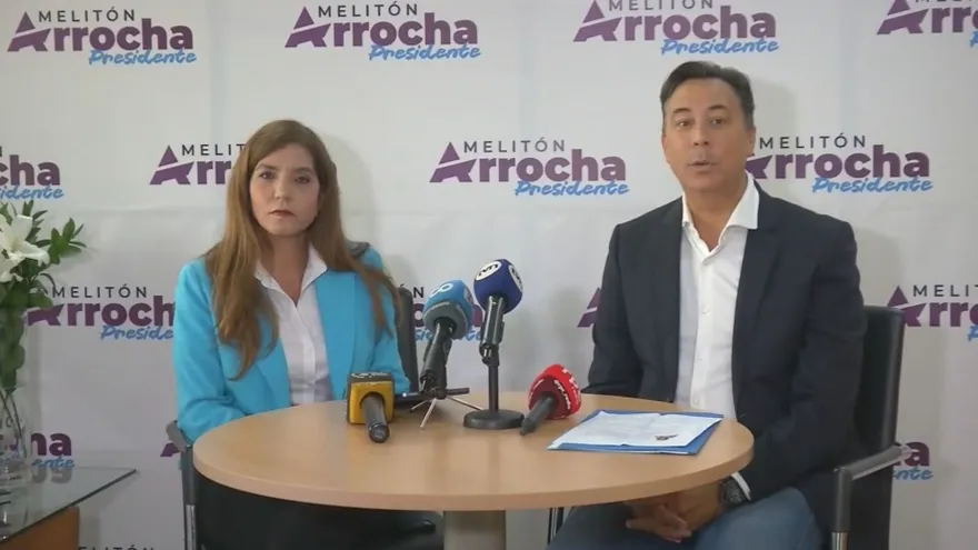 Aida de Maduro y Melitón Arrocha