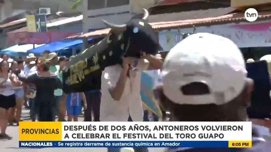 Celebran en Antón el Festival de Toro Guapo
