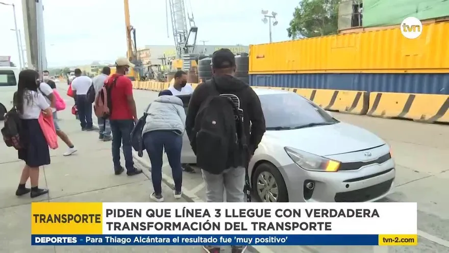 Usuarios piden que la Línea 3 transforme el transporte en Arraiján