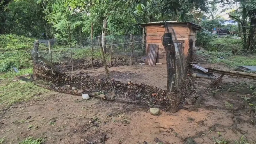 Familias de Quebrada Grande y Los Arenales perdieron todo tras la inundación.