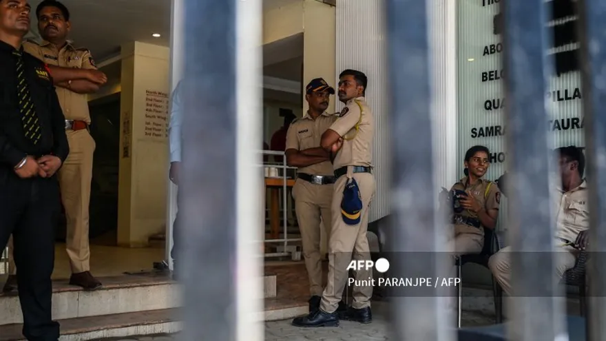 Una estación de policía en India. Imagen con fines ilustrativos.
