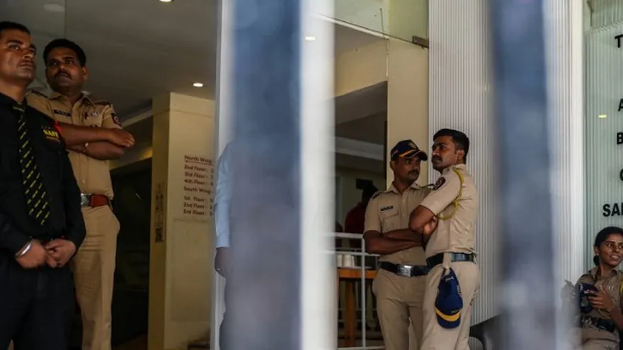 Una estación de policía en India. Imagen con fines ilustrativos.