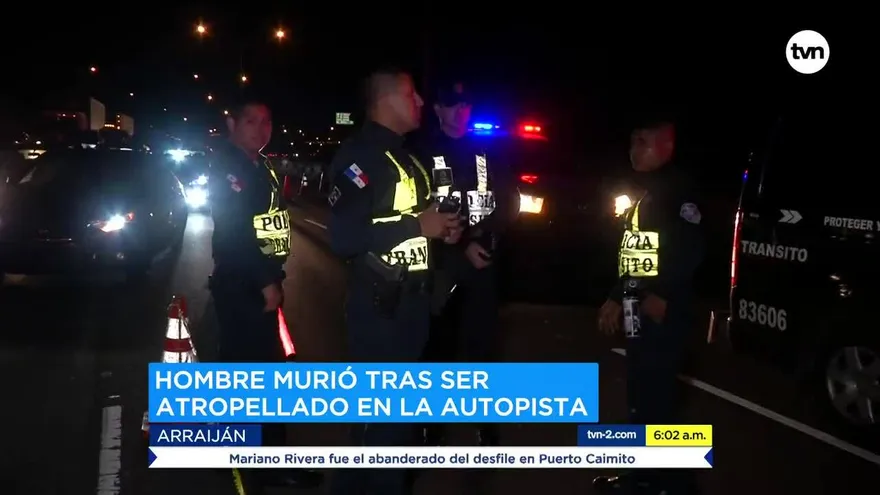 Una persona muere por atropello en autopista Arraiján-La Chorrera