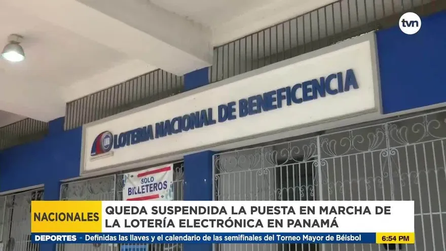 Suspenden proyecto de lotería electrónica