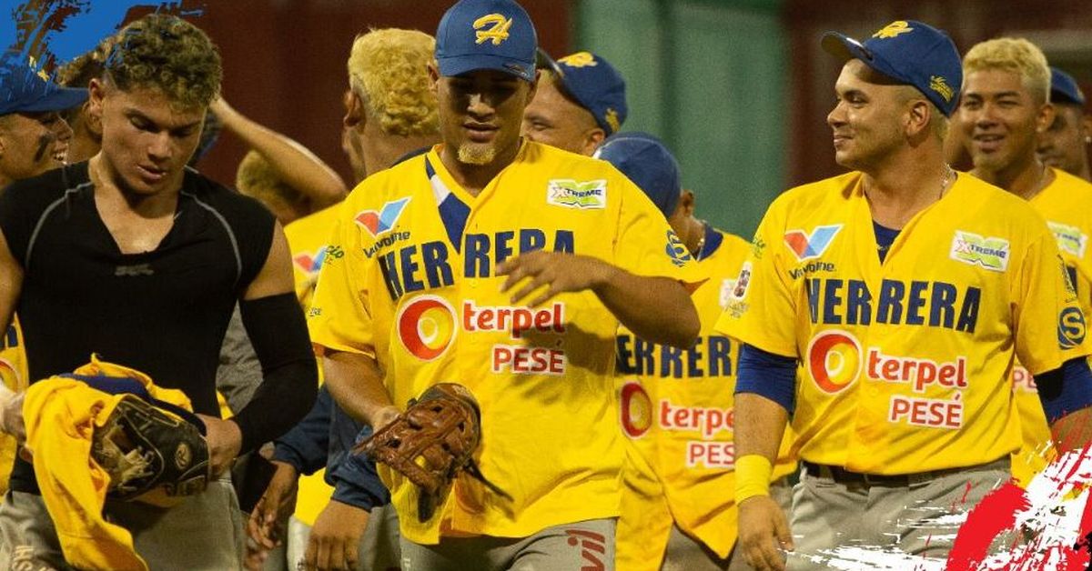 Campeonato Nacional Resultado Béisbol Mayor 2023 Herrera sacudió a