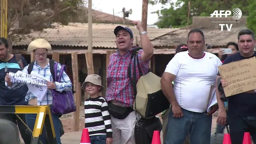 Venezolanos y Colombianos varados por cierre de frontera