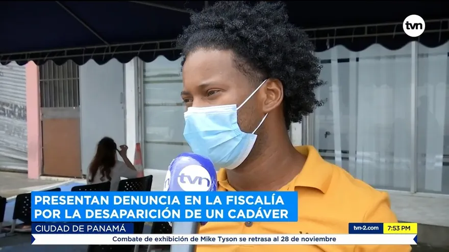 Presentan denuncia en la fiscalía por la desaparición de un cadáver