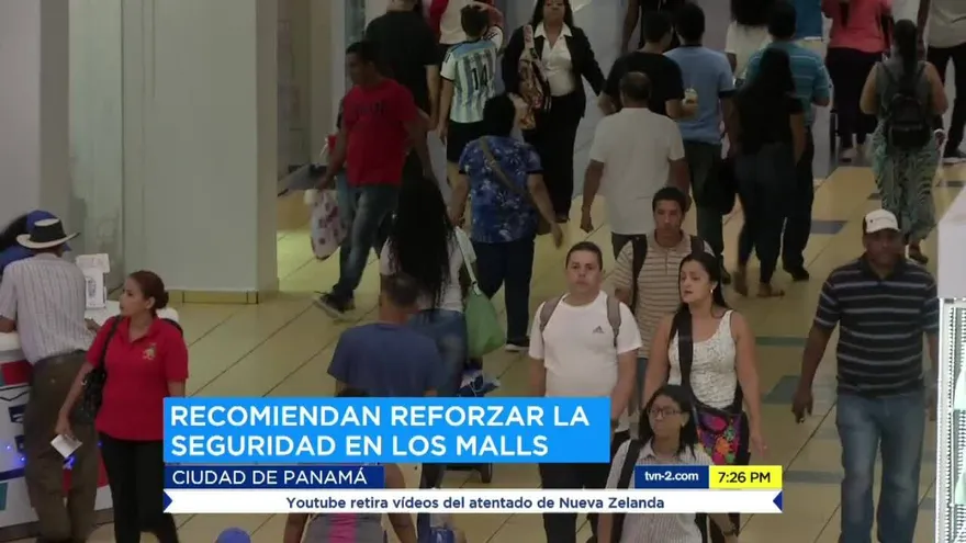 Analizan seguridad en los centros comerciales panameños