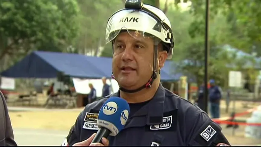 Simulacro de sismo en la capital