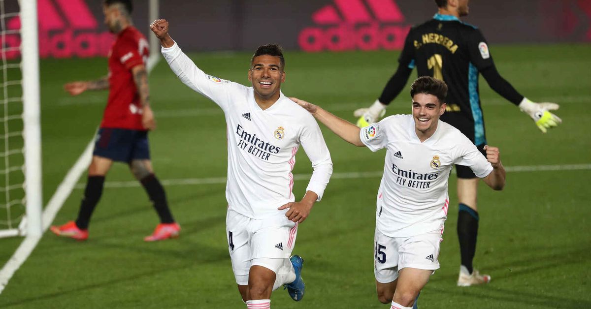 El Real Madrid ganó al Osasuna y sigue a la caza del Atlético en la ...