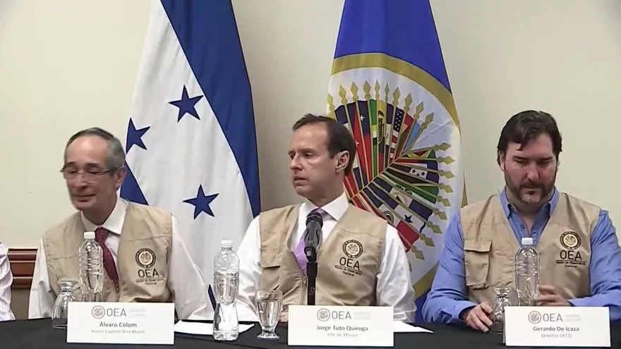 La OEA confirma irregularidades en el proceso electoral en Honduras