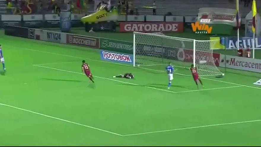 El primer gol de Abdiel Arroyo con Deportes Tolima