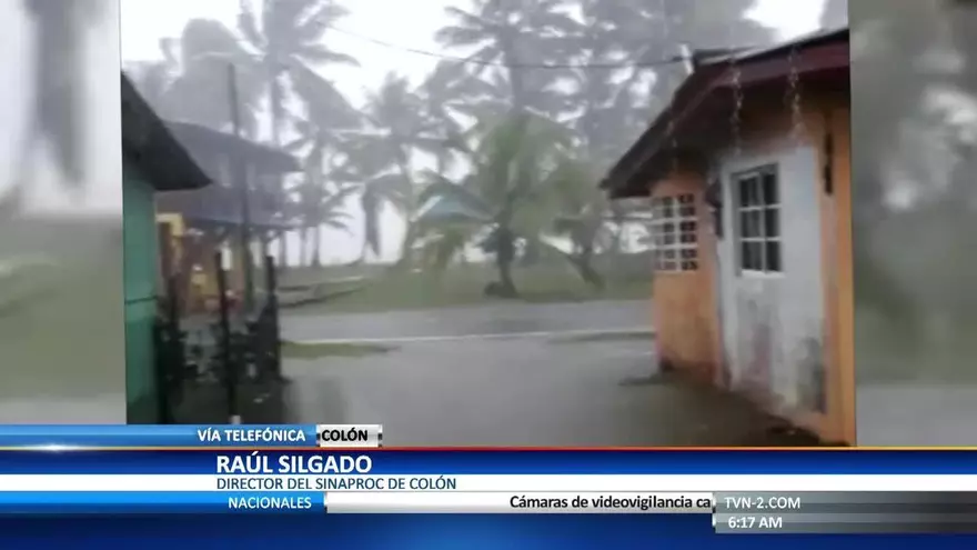 Balance de afectados por lluvias en Colón