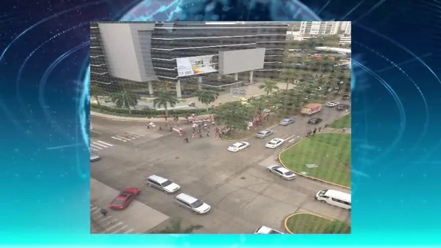Policía Nacional refuerza las vías de Panamá ante manifestaciones sindicales