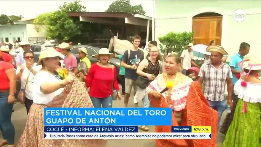 Más de 50 delegaciones en el Festival del Toro Guapo en Antón