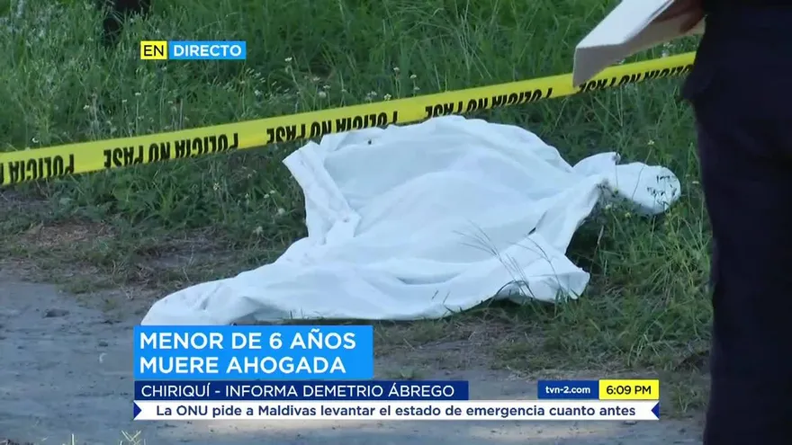 Encuentran menor muerta en sistema de riego en Chiriquí