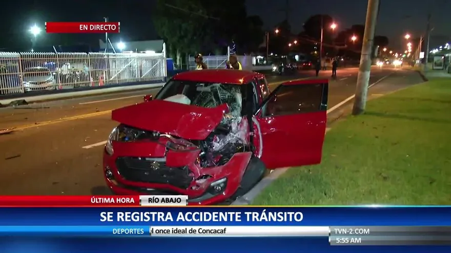 Accidente múltiple en Río Abajo