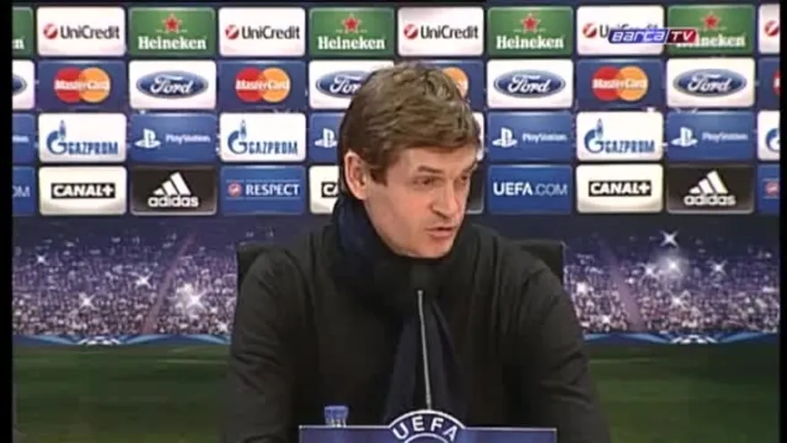 Vilanova: "No podemos darnos por perdidos faltan 90 minutos"