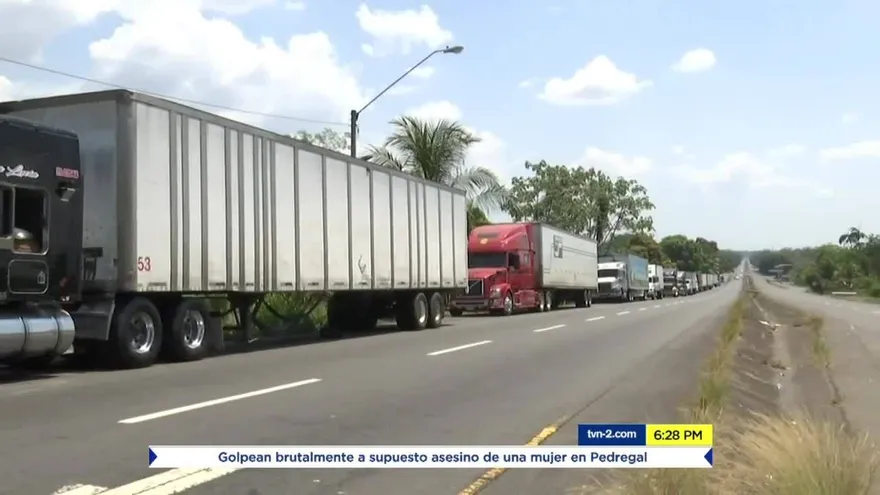 Camioneros panameños amenazan con cerrar la vía Panamericana