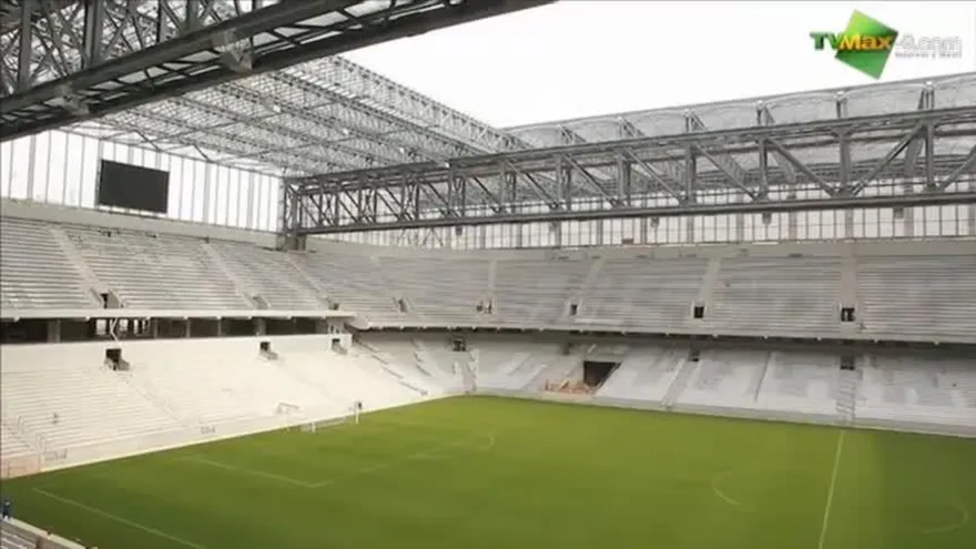 Recorrido de tvmax en estadio de Curitiva