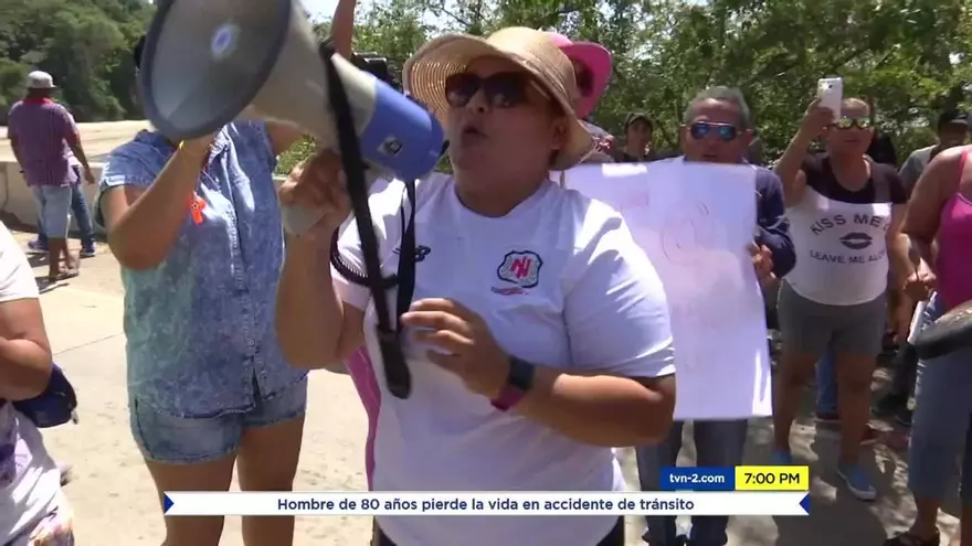 Protestan residentes de Veracruz