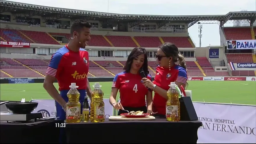 El Chef Juan cocina desde el Rommel Fernández unas deliciosas albóndigas con champiñones