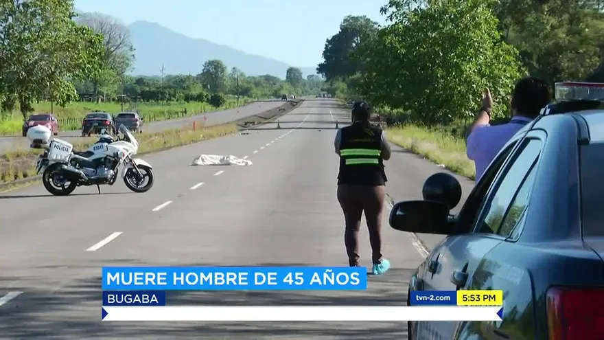 Muere una  persona tras atropello en Chiriquí