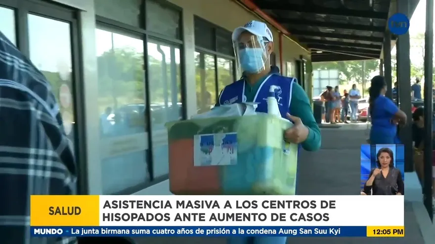 Aumento de casos de COVID-19 en Los Santos