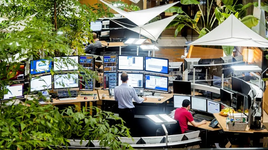 Bolsa de valores en Francia.