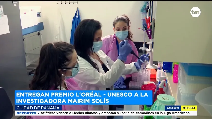 Científica panameña Mairim Solís recibe premio