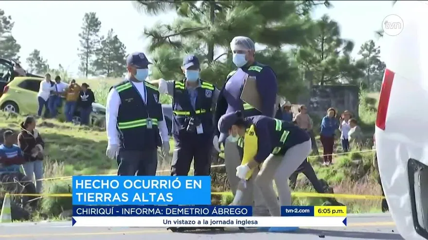 Una persona muerta y varios heridos deja colisión múltiple en Chiriquí