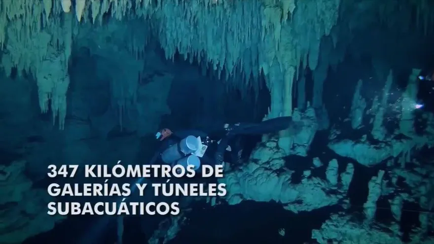 Exploradores revelan la mayor cueva inundada del mundo en el Caribe mexicano