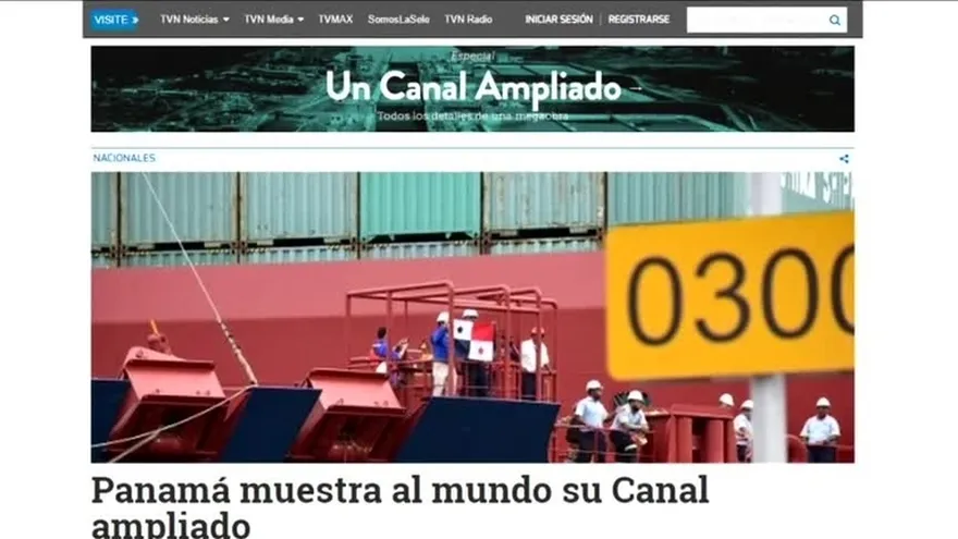 Panamá se informó a través de las redes sociales de TVN