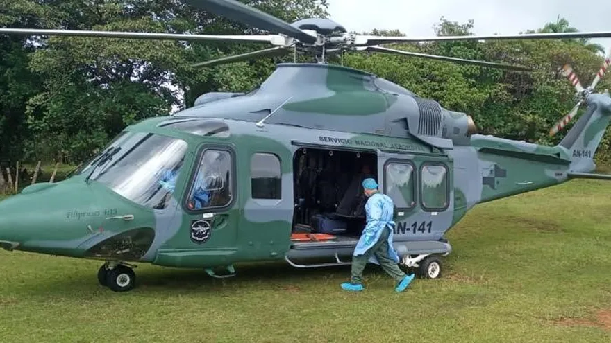 AN 141 es el helicoptero desaparecido.