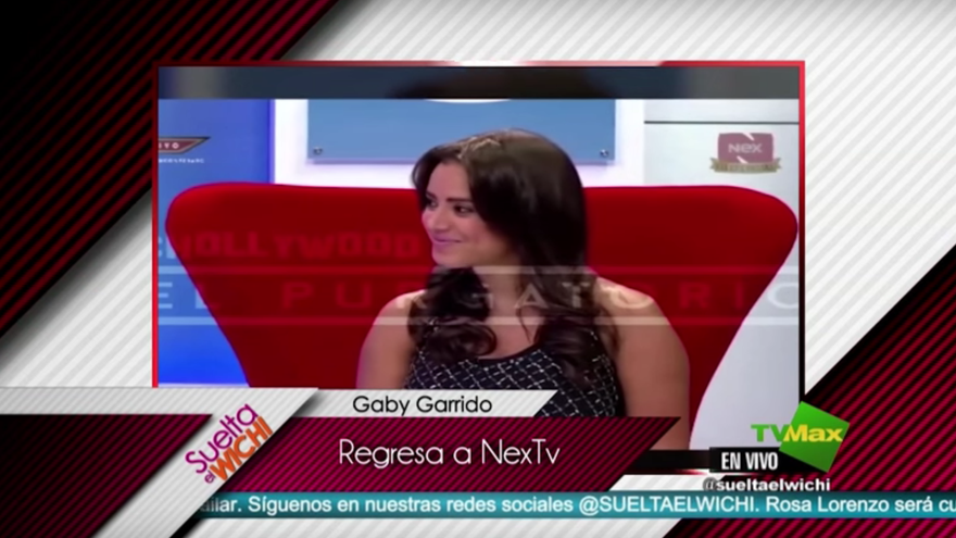 Gaby Garrido regresa a Next Tv