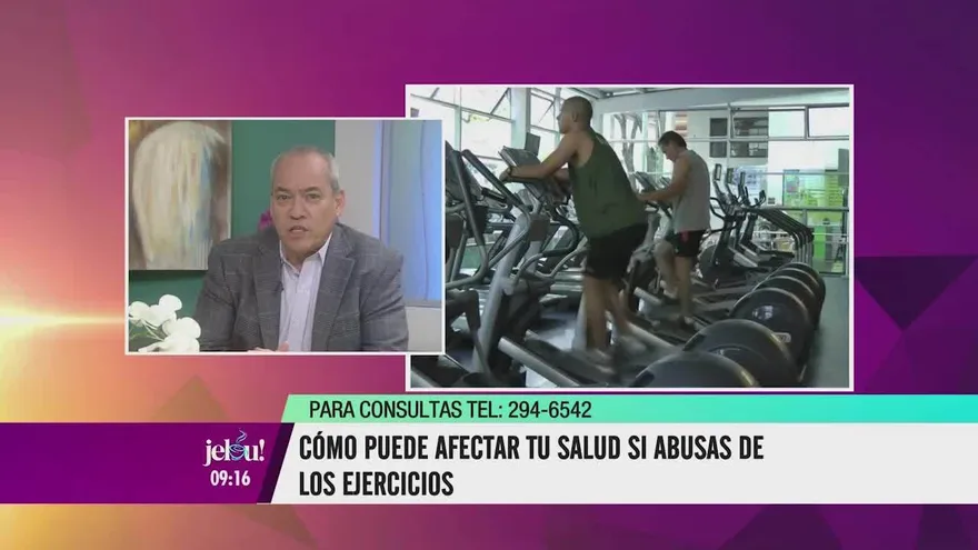 ¿Cómo puede afectar tu salud si abusas de los ejercicios?