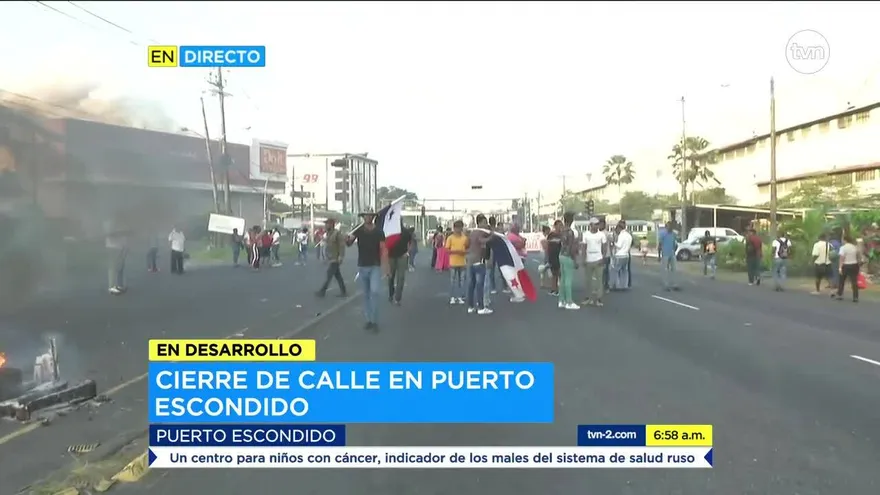 Protestas en Colón por falta de agua potable