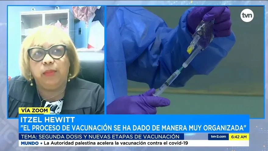 Panamá continúa el proceso de vacunación con los estamentos de seguridad
