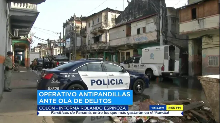 Realizan operativos en Colón, varias personas aprehendidas