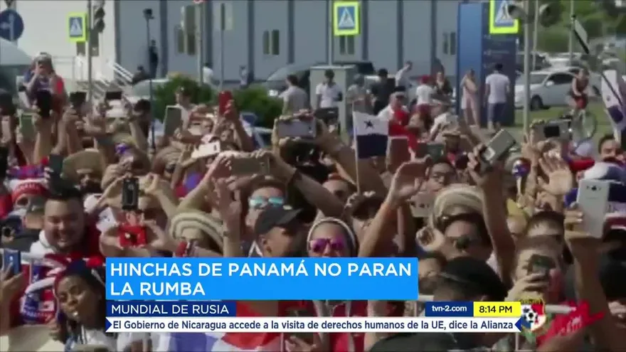Fanáticos panameños en Rusia son considerados como los más alegres
