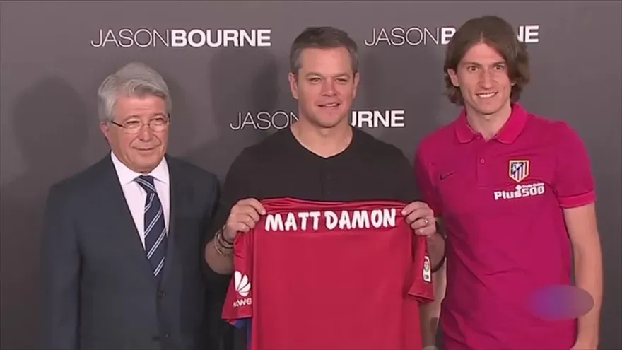 Matt Damon es el último 'fichaje' del Atlético de Madrid