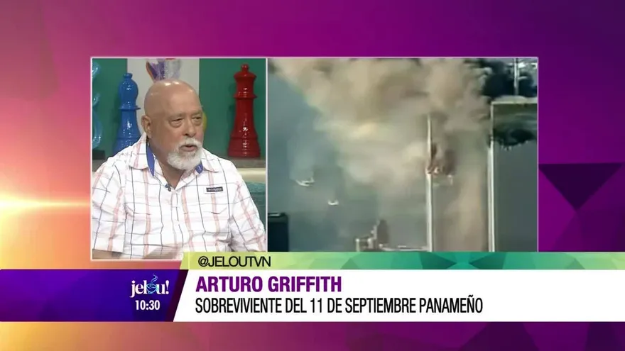 Charlamos con Arturo Griffith, panameño sobreviviente de los ataques del 11 de septiembre