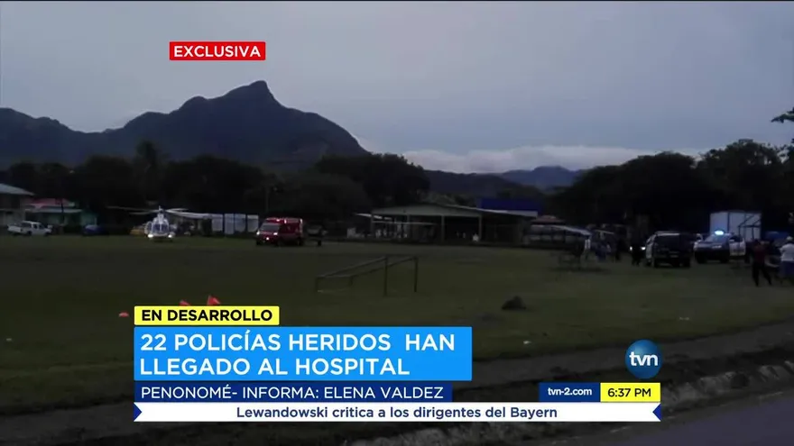 Trasladan a los policías heridos en  accidente de Coclé