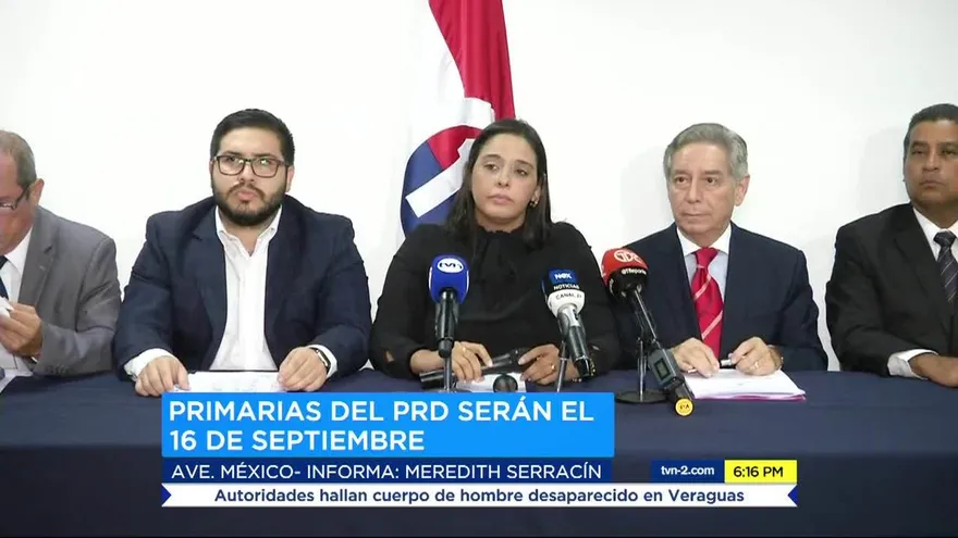 PRD oficializa su calendario de elecciones primarias