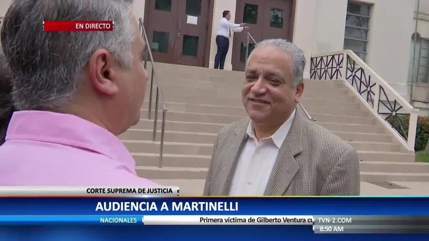 Camacho habla de la audiencia a Martinelli este viernes