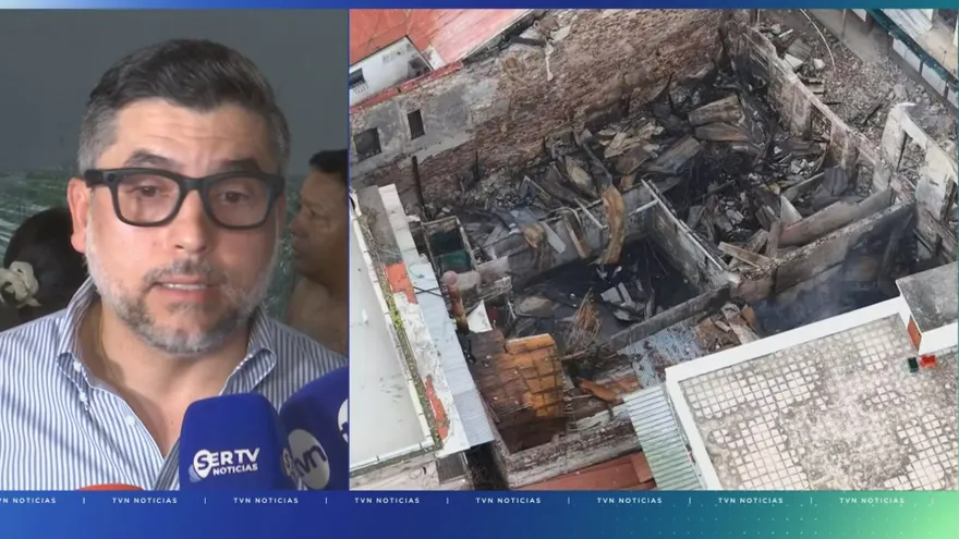 Viceministro de Vivienda se refiere a la respuesta del gobierno para damnificados de incendios en San Felipe