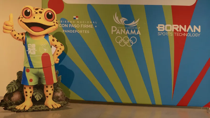 Antón la mascota oficial de los Juegos Suramericanos de la Juventud Panamá 2026